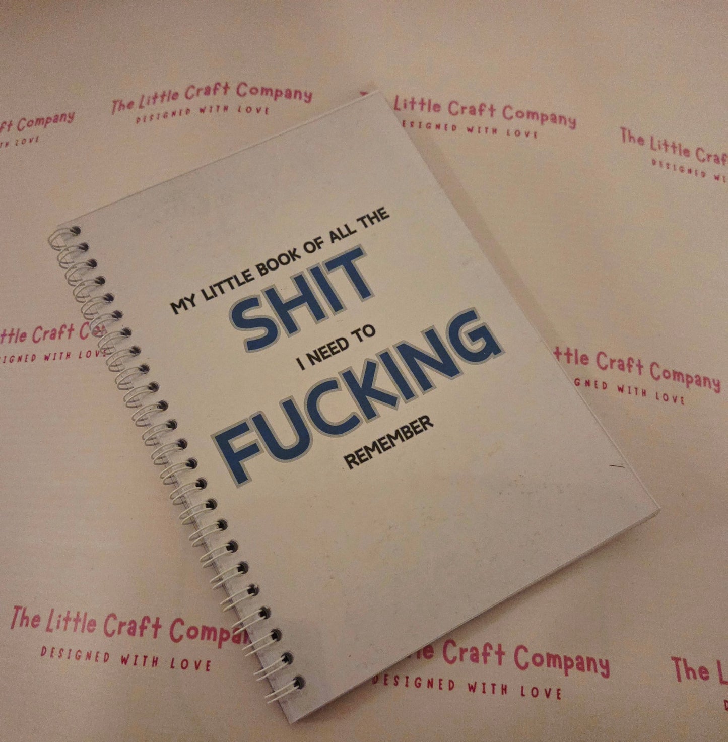 My Little Book of All the Shit I Need to Fucking Remember - SALE ITEM