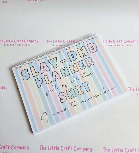 Slay DHD Planner Notebook