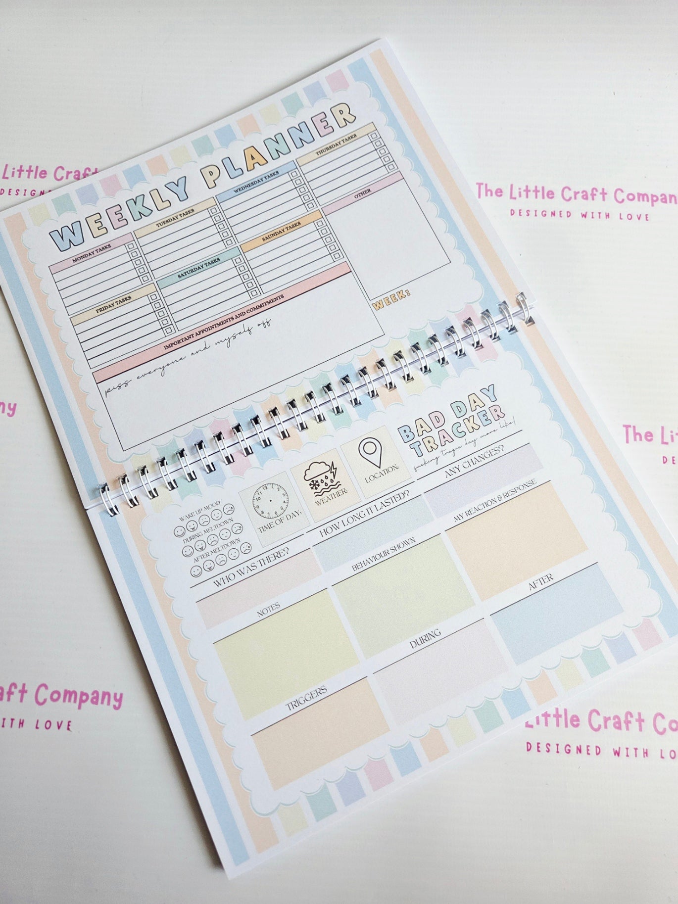 Slay DHD Planner Notebook