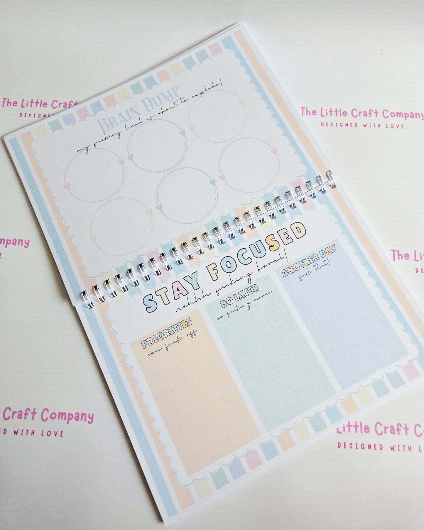 Slay DHD Planner Notebook