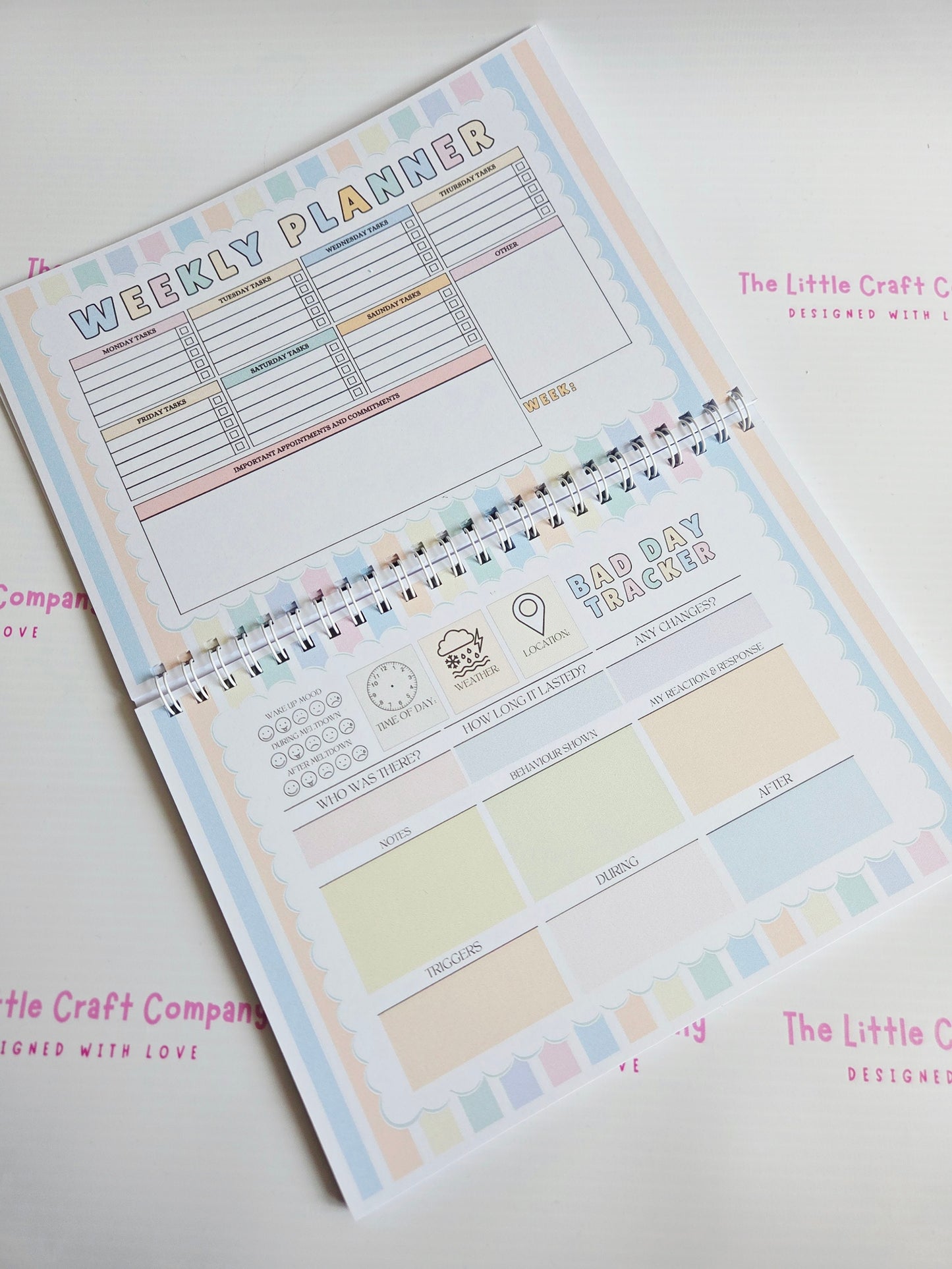 Slay DHD Planner Notebook