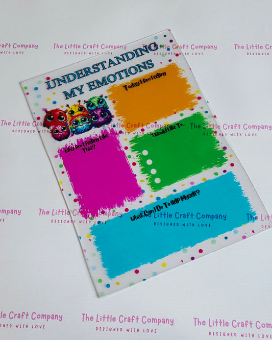Understanding My Emotions – Wipeable Acrylic Board