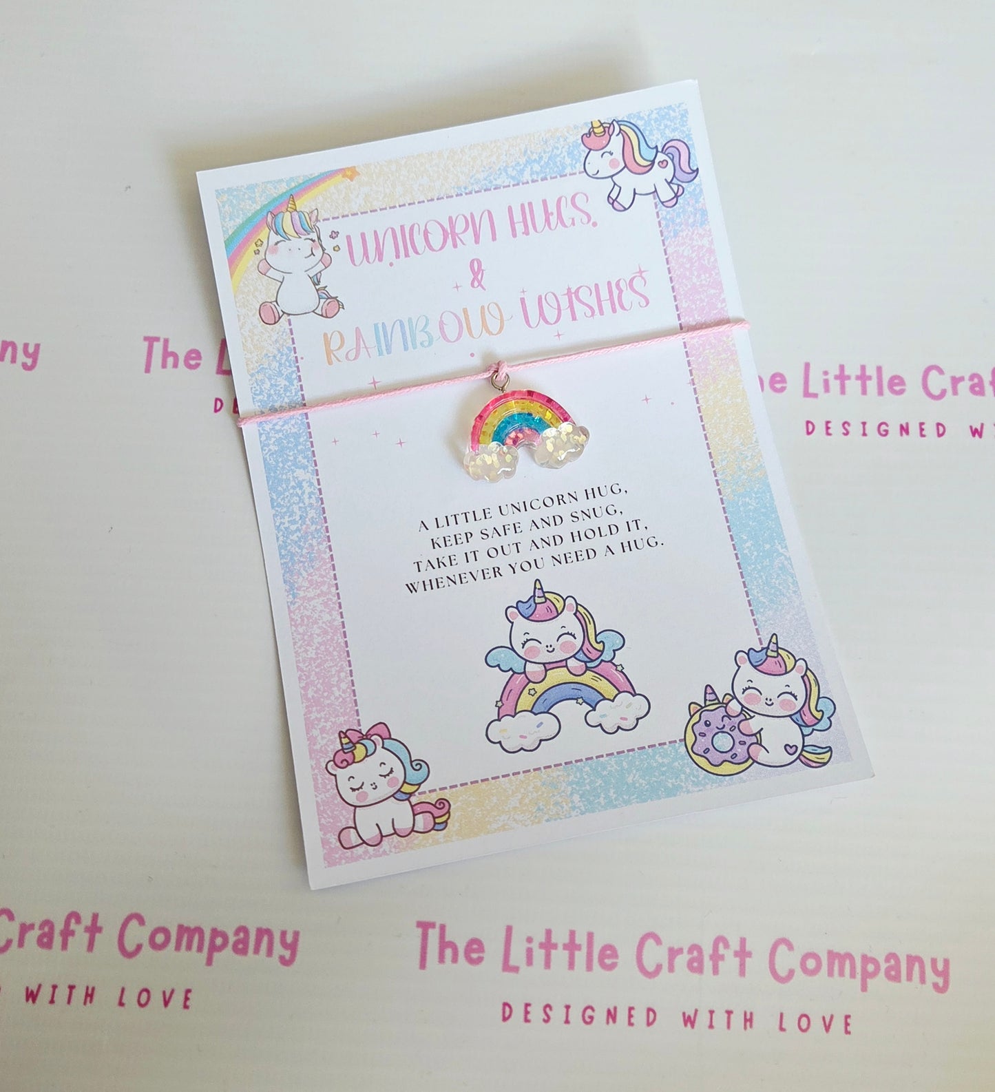 Unicorn Hugs Wish Bracelet