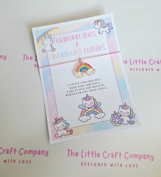 Unicorn Hugs Wish Bracelet