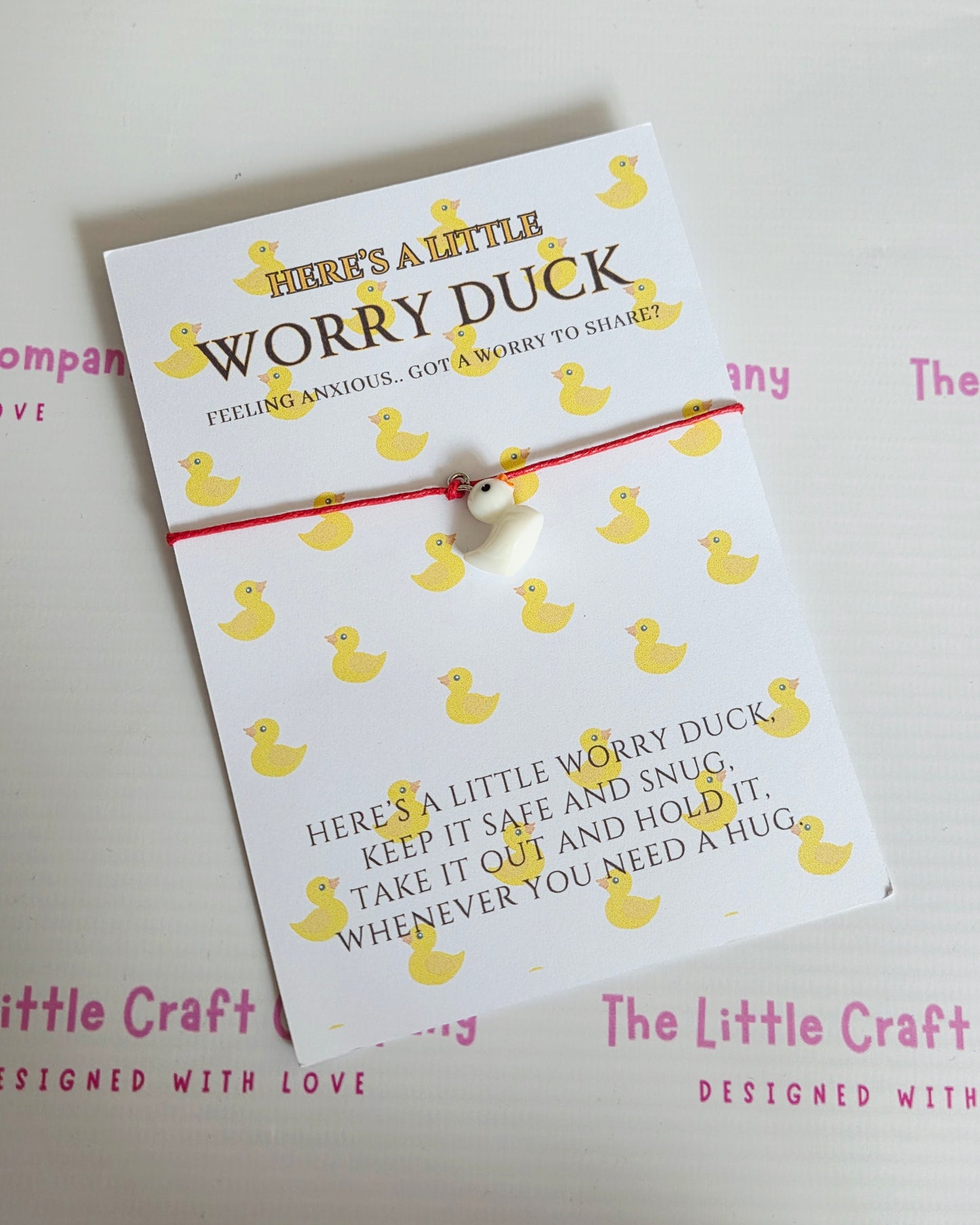 Worry Duck Bracelet