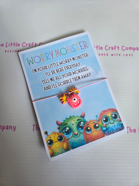 Worry Monster Wish Bracelet
